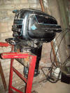 1956 Evinrude Fastwin 15hp parts motor