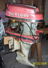 Vintage Mercury Mark 58AE Outboard Motor For Sale