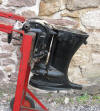 1961 Merc 350 40hp short shaft midsection for sale