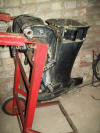 1963 Mercury 65 thru 100 Horsepower Long Shaft Midsection For Sale