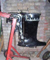 1969 Merc 650EL long shaft midsection only for sale