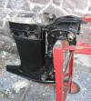 Ca. 1975 Mercury 80 to 150hp long shaft midsection