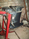 1983 Mercury / Mariner 70 Horsepower Outboard Motor Long Shaft Midsection For Sale