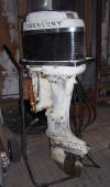 1960 Mercury Merc 400EL 45hp long shaft outboard boat motor for sale