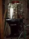 1966/67 Mercury Merc 1100EL 110hp long shaft parts motor