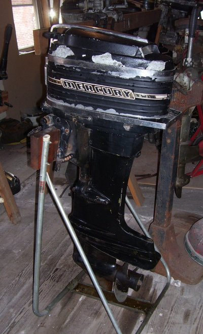 1963 Mercury Merc 350SL 35hp long shaft outboard motor