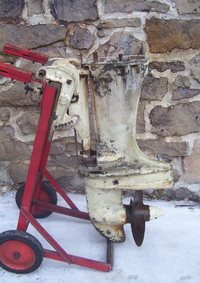 1960 Merc 600EL long shaft lower unit 