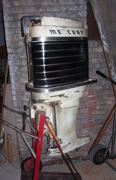1961 Mercury Merc 800EL 80hp longshaft parts motor