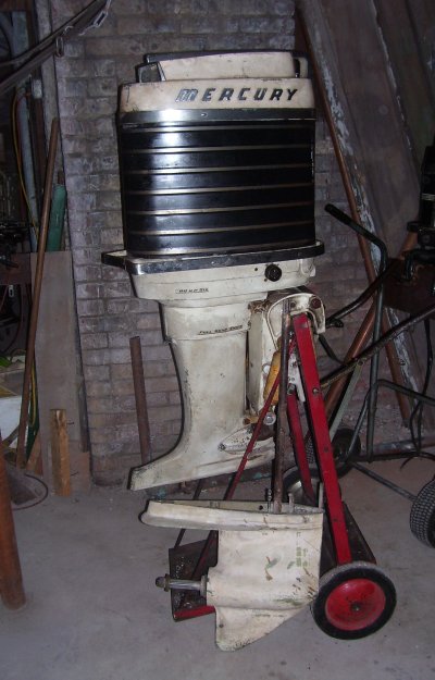 1961 Mercury Merc 800EL 80hp longshaft parts motor