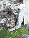 1966-67 Mercury Merc 1100 Cylinder Block with covers and carbs