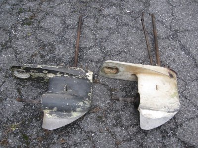 1962 - 64 Mercury Merc 450 and 500 &nbsp;45 - 50hp short shaft lower unit only