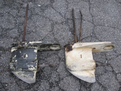 1962 - 64 Mercury Merc 450 and 500 &nbsp;45 - 50hp short shaft lower unit only
