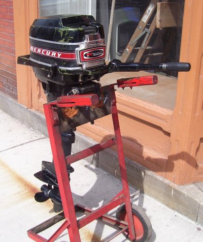968 Mercury Merc 60L 6hp long shaft outboard motor for sale