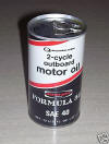 Vintage Mercury Outboard Motor Oil Can