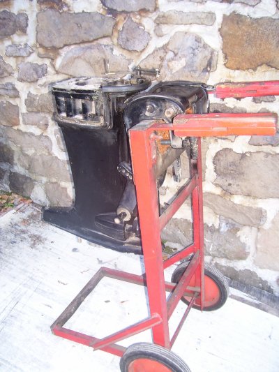 Vintage Mercury Long Shaft Midsection