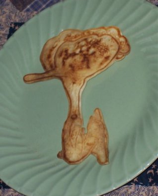 Vintage Outboard Motor Pancake