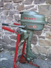 1957 Wizard Super 5 WH6 Outboard Engine