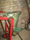 1954 Wizard WJ-7 10hp Outboard Motor Lower Unit For Sale